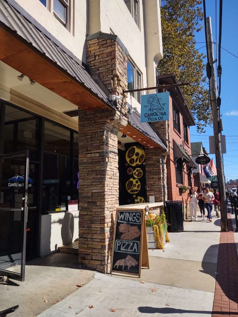 Carolina Pizza Co. Boone banner